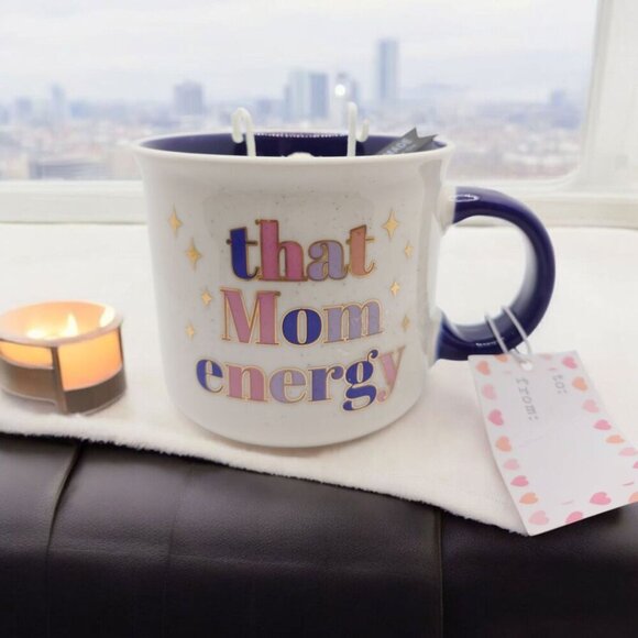 Handmade ✦ Soy Wax Candle ✦ Sweet Orange Passionfruit Daisy Floral Mug Gift NWT - Picture 2 of 7